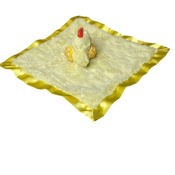 Cloud Island Baby Lovey Security Blanket Chick Plush 14"x14" - Picture 3 of 11